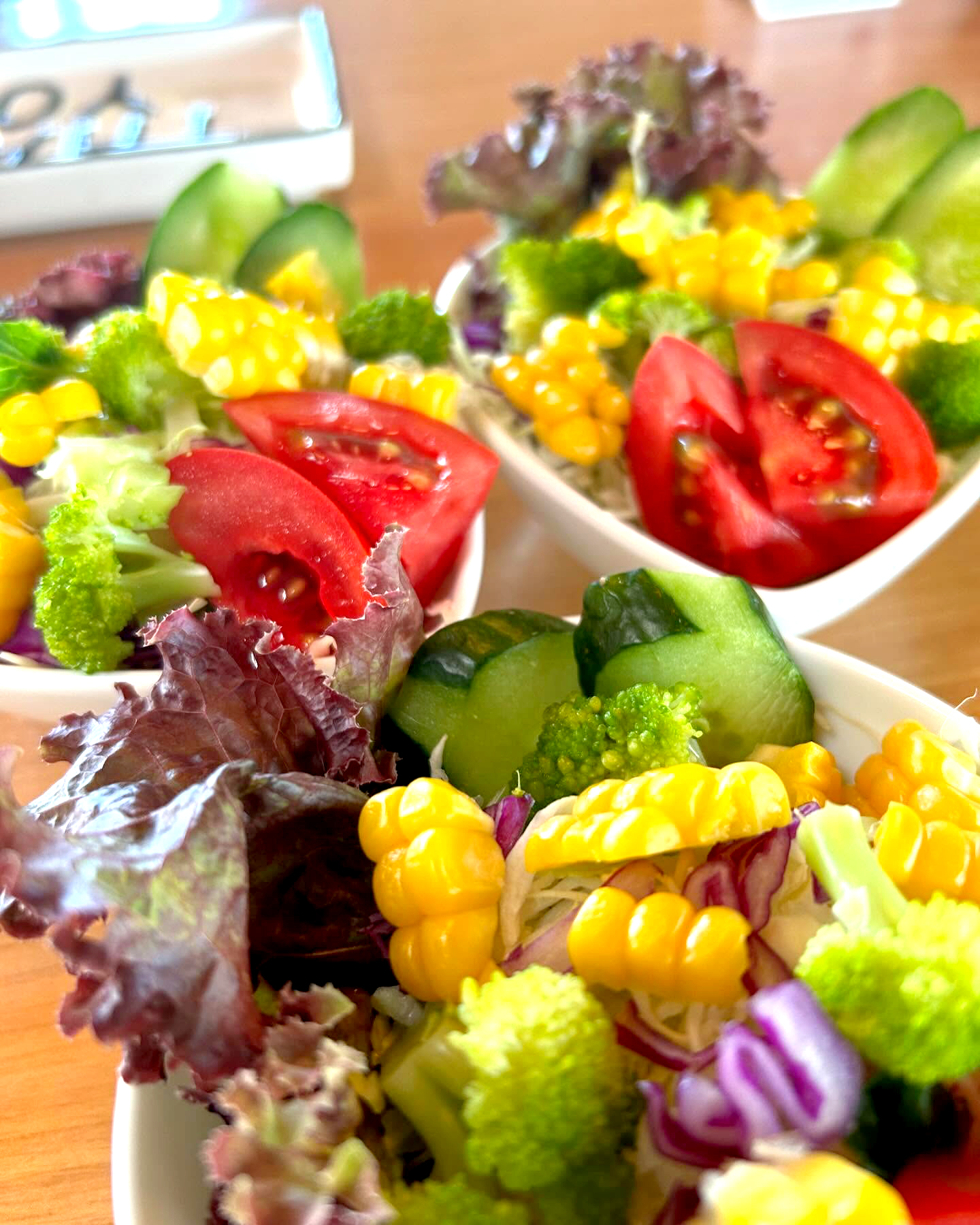 新鮮野菜のサラダ