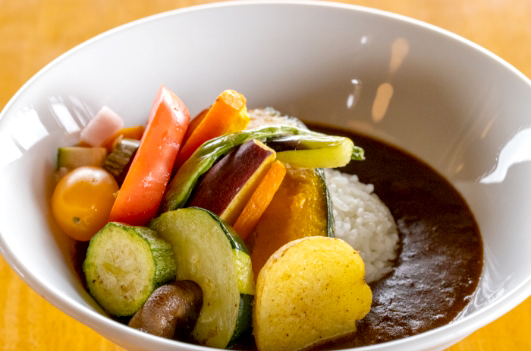 季節の野菜カレー