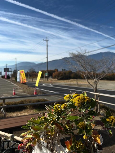おはようございます☀
3連休中日今日も行楽日和です🚗🏍️🚲🚶
お出かけの際は是非当店にもお寄り下さい！
周りの山々が冬晴れで最高のロケーションです⛰️⛰️🗻⛰️⛰️☀️

本日もアグリマインドのトマト、地元明野産の新鮮なお野菜、干し大根もまだまだあります！

皆様のご来店お待ちしております😊

#山梨 #山梨県 #山梨観光  山梨 北杜市 北杜市の暮らし  北杜 明野 明野ひまわり畑 直売所 農家 農業 あけの農さん直売所 あけの農さん物直売所レストラン 有限会社アグリマインド 野菜 野菜のある生活 トマト 果物 カレー 野菜カレー ゆるキャン ゆるキャン聖地  ゆるキャン聖地巡礼  今日も元気に